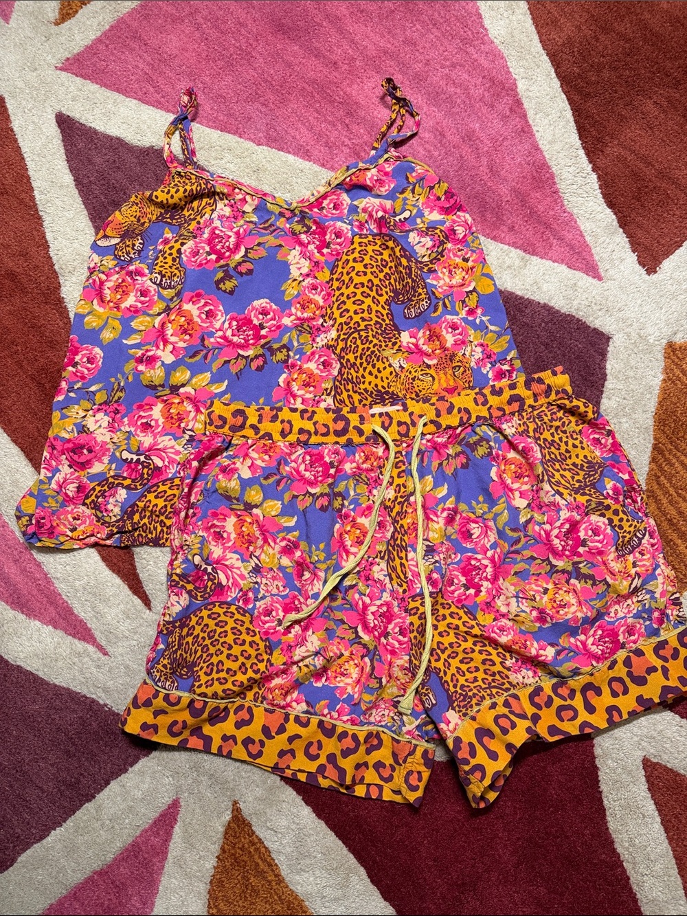 Powder Matching Pajama Set Size S
